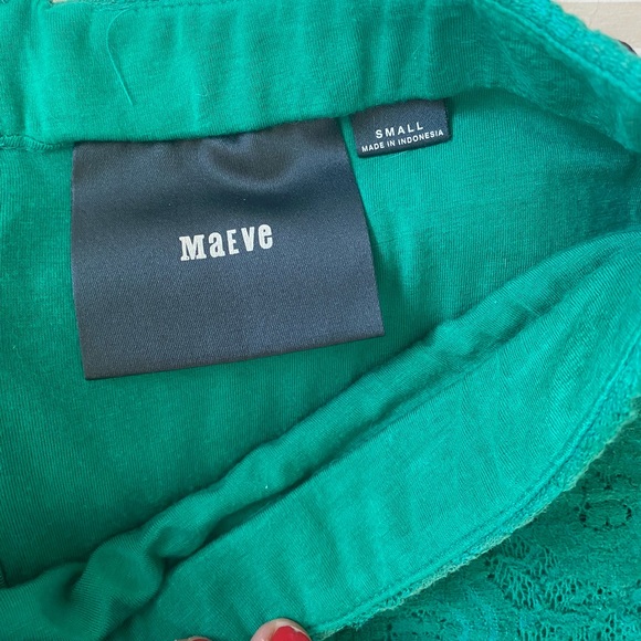 Maeve jersey lace pencil skirt from ANTHROPOLOGIE SIZE SMALL - Picture 6 of 7